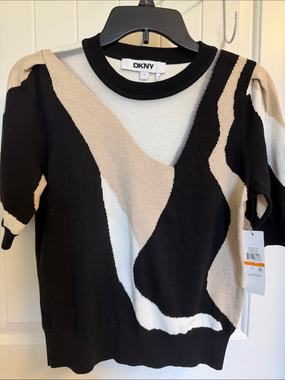 DKNY Short Sleeved Sweater